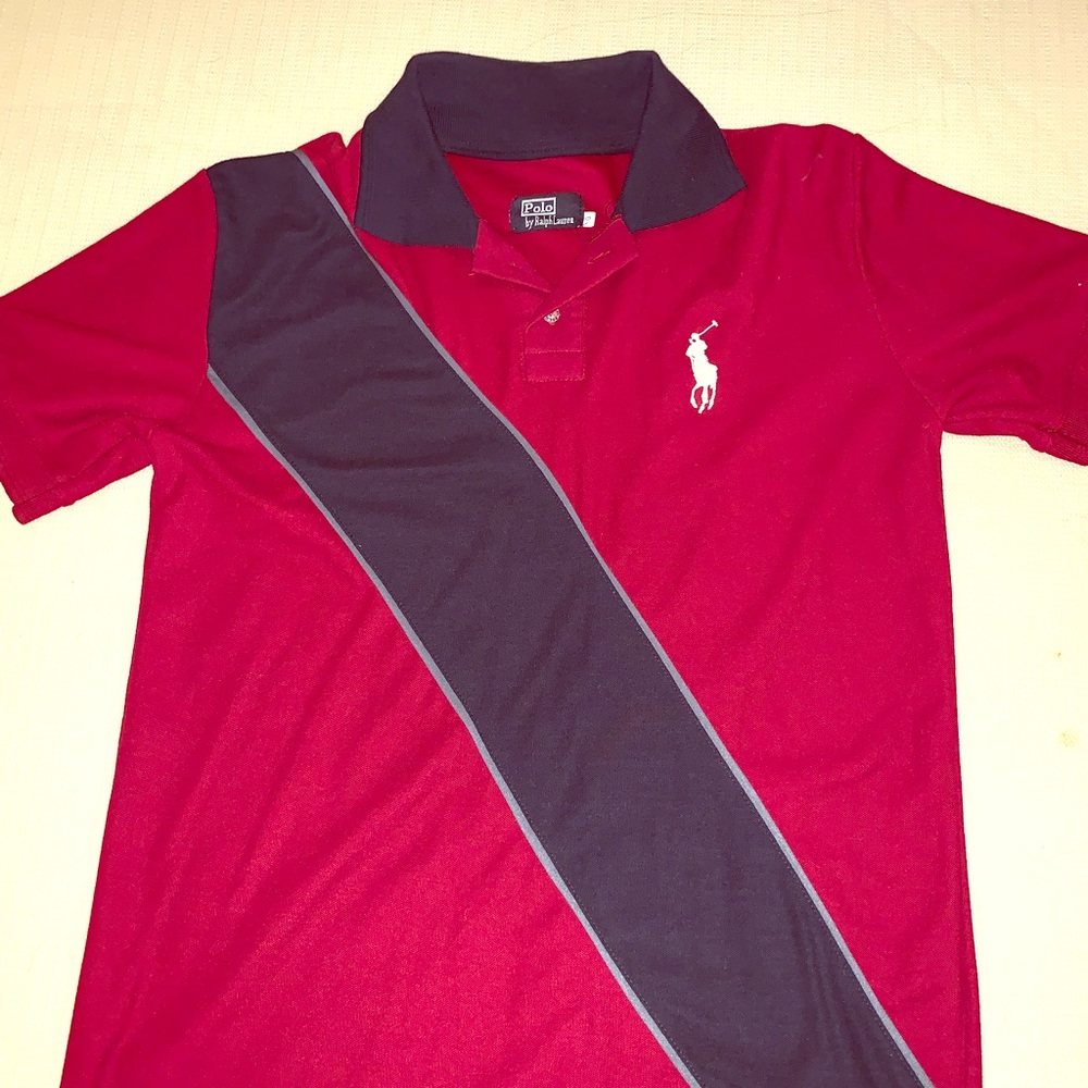Ralph Lauren burgundy polo